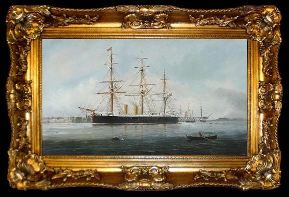 framed  Henry J Morgan HMS 